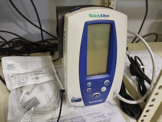 Welch Allyn Spot Vital Signs Monitor- NIBP, Nellcor SpO2 (Refurbished)